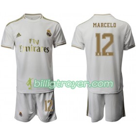 Billige Fotballdrakter Real Madrid Marcelo 12 Barn Hjemmedraktsett 2019/20 Kortermet